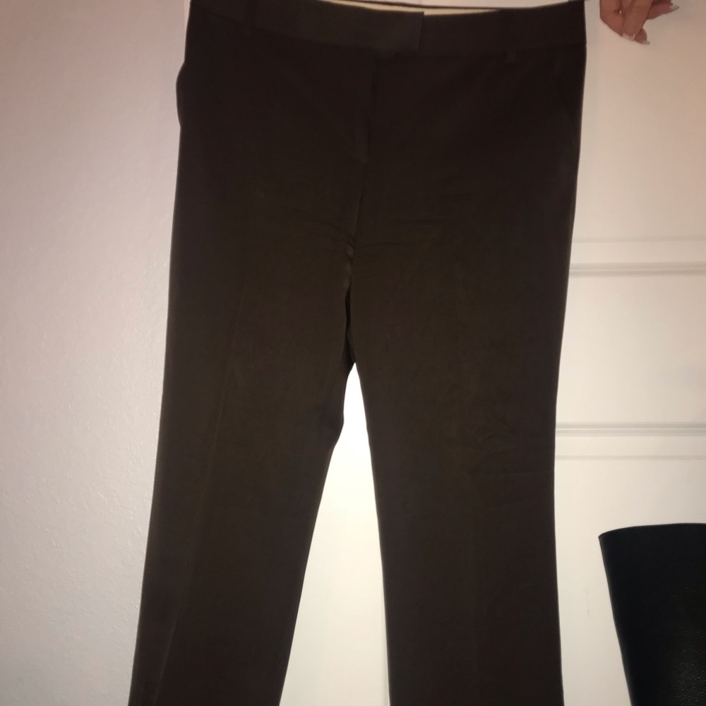 Brown J Crew Work pants